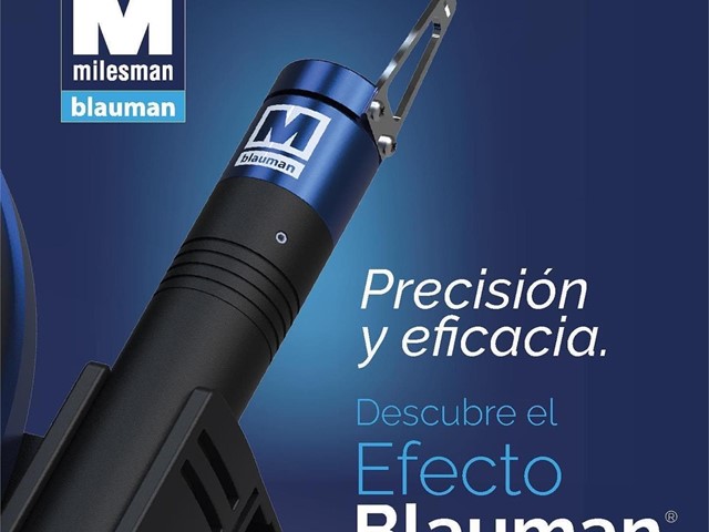 BLAUMAN: Láser azul